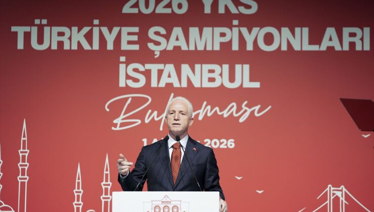 İstanbul’da “2026 YKS İstanbul Şampiyonları Buluşması” yapıldı