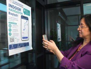 İzmir Şehir Hastanesi’nde İç Mekan Navigasyon Sistemi Devrede