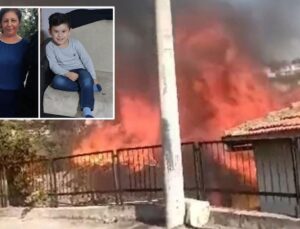 İzmir’de ev yangını: Anneanne ve torun hayatını kaybetti