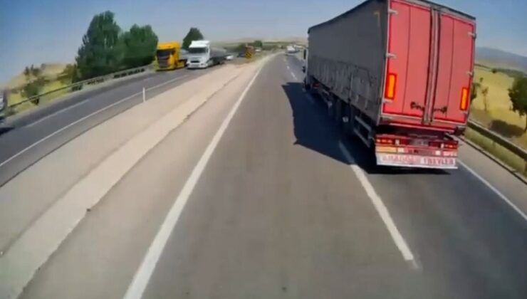 Kadınhanı’nda Feci Kaza: Freni Boşalan TIR 4 Araca Çarptı, 1 Kişi Öldü