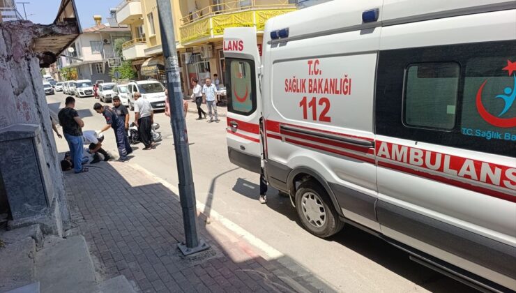 Kadirli’de motosiklet-otomobil çarpıştı: 2 yaralı