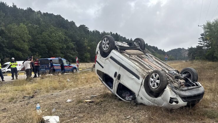 Kastamonu’da Araç Devrildi: 4 Yaralı