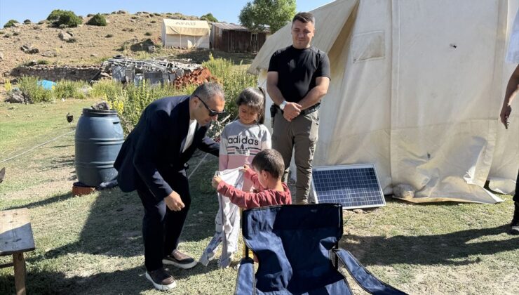Kaymakam 2 bin 100 rakımlı yaylada besicileri ziyaret etti