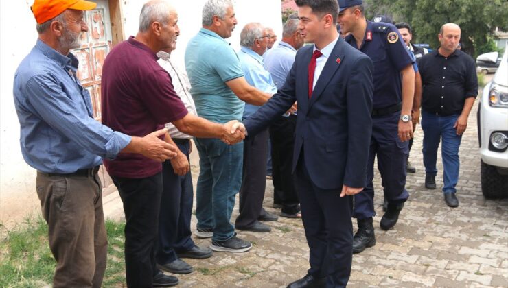 Kaymakam Yerkozlu’da Sorunları Dinledi