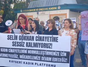 Kayseri’de Kadın Cinayeti Protesto Edildi