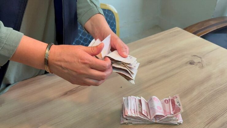 Kırıkkale’de dilenciden 25 bin 190 lira çıktı