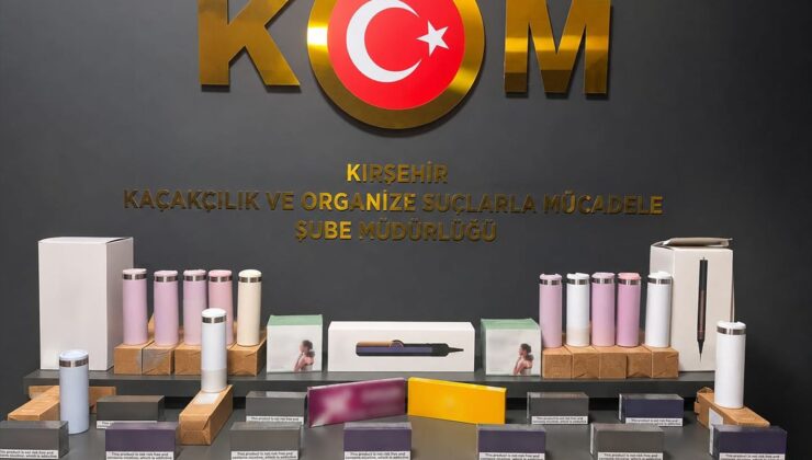 Kırşehir’de 147 kaçak malzeme ele geçirildi