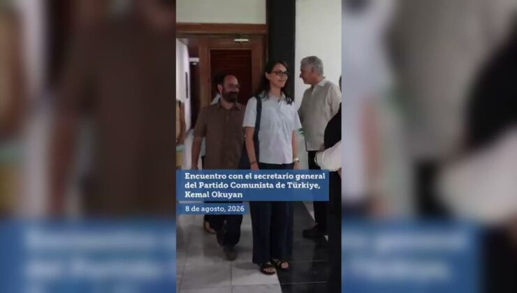 Küba Devlet Başkanı Díaz-Canel, TKP Genel Sekreteri Okuyan’ı Havana’da kabul etti