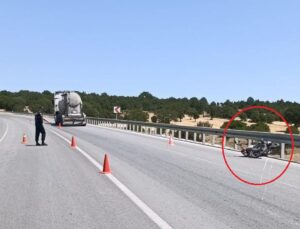 Kütahya’da beton mikseri motosiklete çarptı: 1 ölü, 1 yaralı