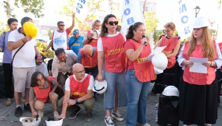 Maden mühendislerinden işçilere destek: ‘Haklarını ödemeyenlerin ruhsatları iptal edilsin’