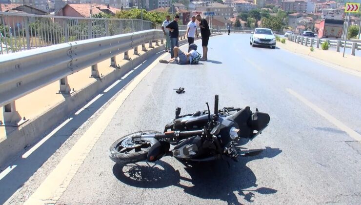 Maltepe’de Motosiklet Kazası: Sürücü Yaralandı