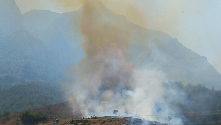 Manisa Şehzadeler’de Orman Yangını: Havadan ve Karadan Müdahale