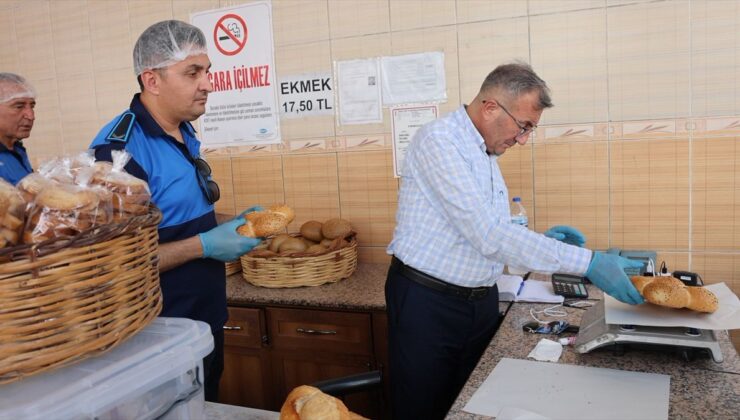 Mersin’de Fırınlara Zabıta Denetimi