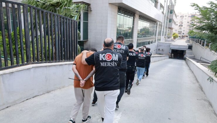 Mersin’de tetikçi operasyonu: 6 tutuklama