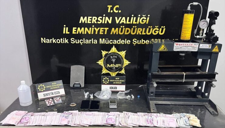 Mersin’de Uyuşturucu Operasyonu: 3 Tutuklama