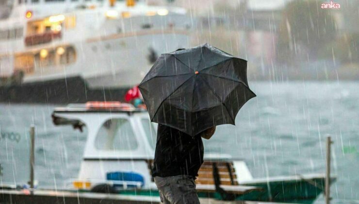 Meteoroloji’den 5 İl İçin Kuvvetli Yağış Uyarısı