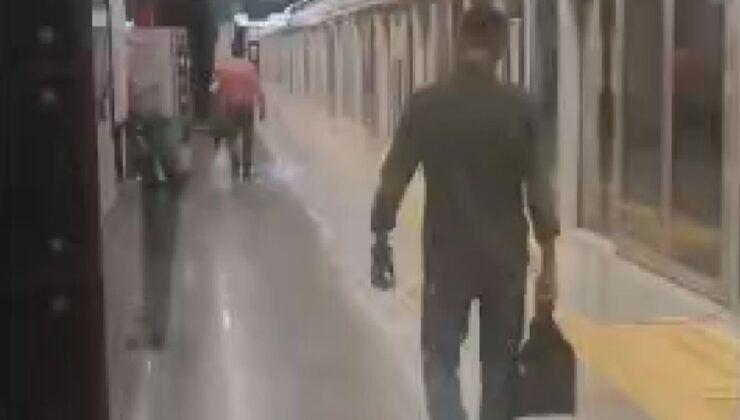 Metroda Sigara Tartışması Kamerada