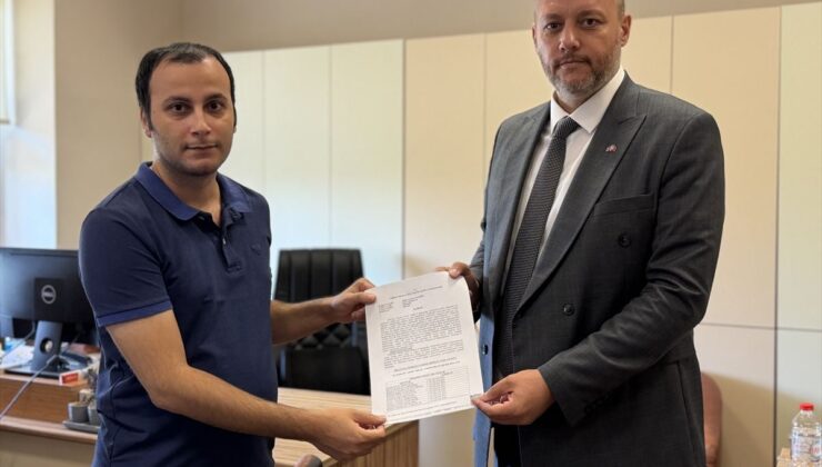 MHP Edirne İl Başkanı Biçer Mazbatasını Aldı