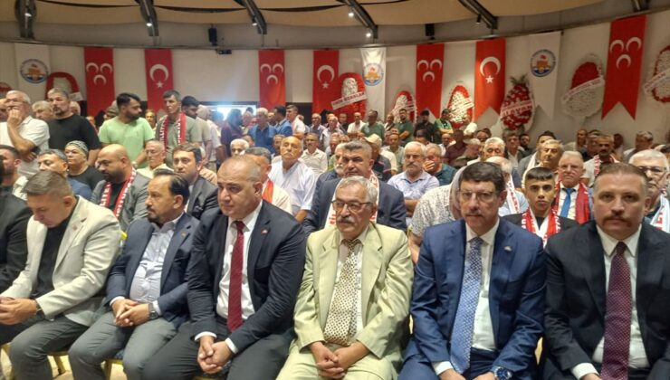 MHP Kozan 15. Olağan İlçe Kongresi yapıldı