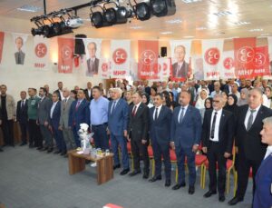MHP Savur İlçe Başkanlığına Osman Suat Akgül yeniden seçildi