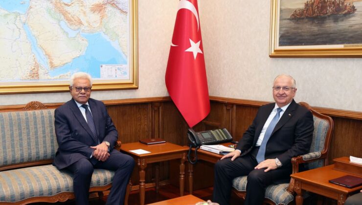 Milli Savunma Bakanı Güler, Pakistan’ın Ankara Büyükelçisi’ni kabul etti
