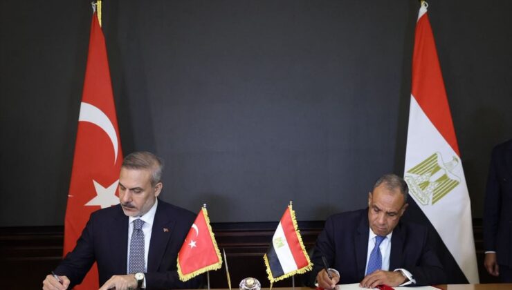 Mısır Dışişleri Bakanı Abdulati, Bakan Fidan ile ortak basın toplantısında konuştu (1):