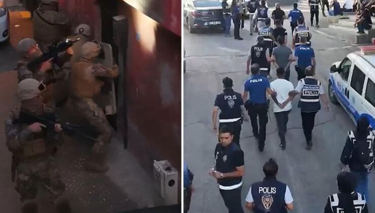 “Narko Kapan Gaziantep Operasyonu”nda gözaltına alınan 416 şüpheli tutuklandı