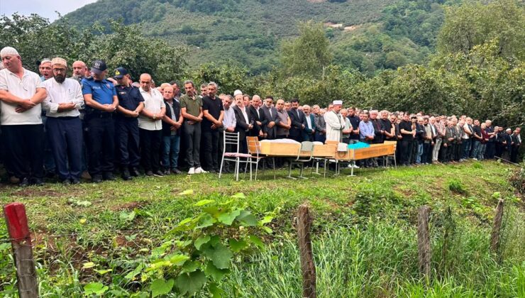 Ordu’da derede bulunan iki kız kardeş son yolculuğuna uğurlandı