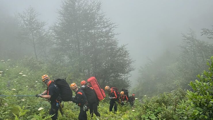 Rize’de kayıp 86 yaşındaki adam uçurumda ölü bulundu