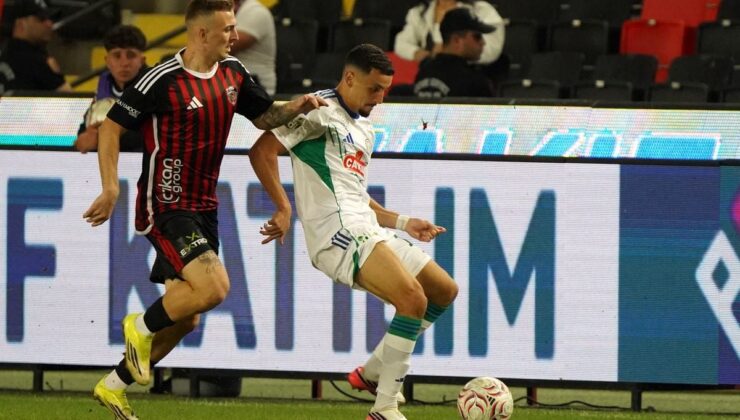 Rizespor, Gaziantep’i 2-1 Devirdi