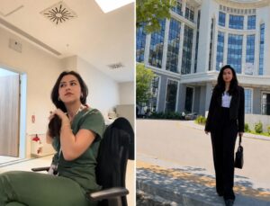 Saç örme akımına katılan hemşire İkra Avcı meslekten atıldığını duyurdu