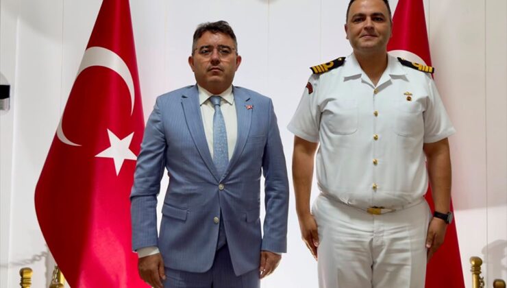 Sahil Güvenlik Yarbay Orhan Öğrenci’den Marmaris Kaymakamı’na ziyaret