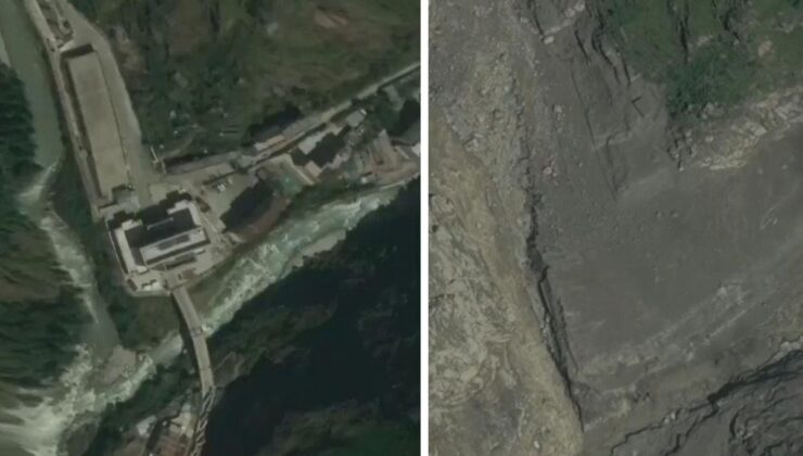 Sel felaketinin ardından Nepal-Çin sınır kapısı tamamen haritadan silindi