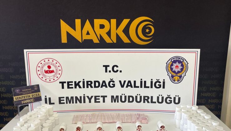 Tekirdağ’da uyuşturucu operasyonu: 8 tutuklama