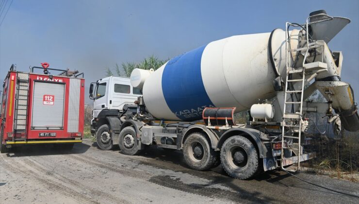 Turgutlu’da Hurdalık Yangını Zeytinliklere Sıçradı