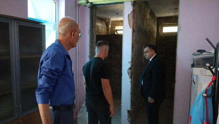 Vize Kaymakamı Okullarda İncelemelerde Bulundu