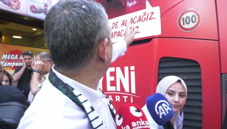 YENİ Parti’nin Bağışlarla Alınan Seçim Otobüsü İlk Durağı Kocaeli’nde