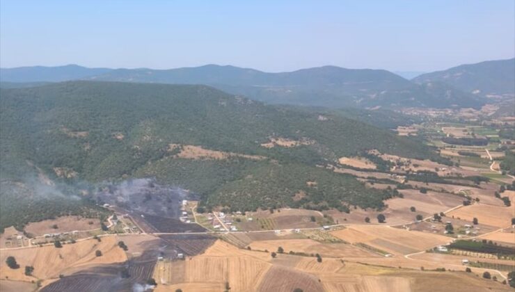 Yenişehir’de orman yangını kontrol altına alındı