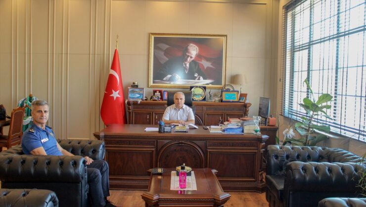 Anamur İlçe Emniyet Müdürü Haşmet Günay görevine başladı