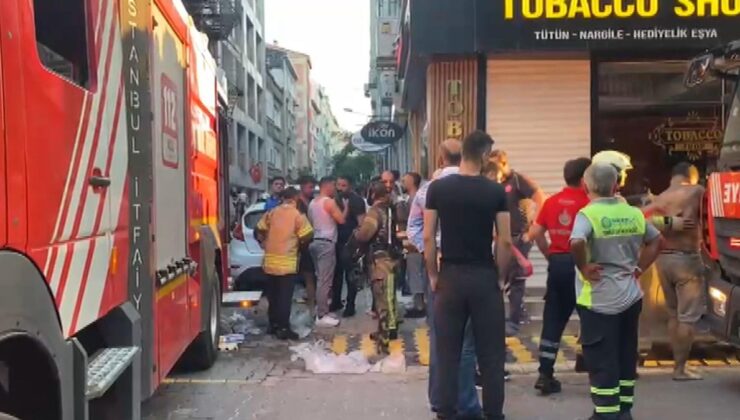 Bakırköy’de otel yangını; ekipler müdahale ediyor
