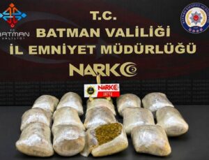Batman’da Uyuşturucu Operasyonu: 2 Tutuklama