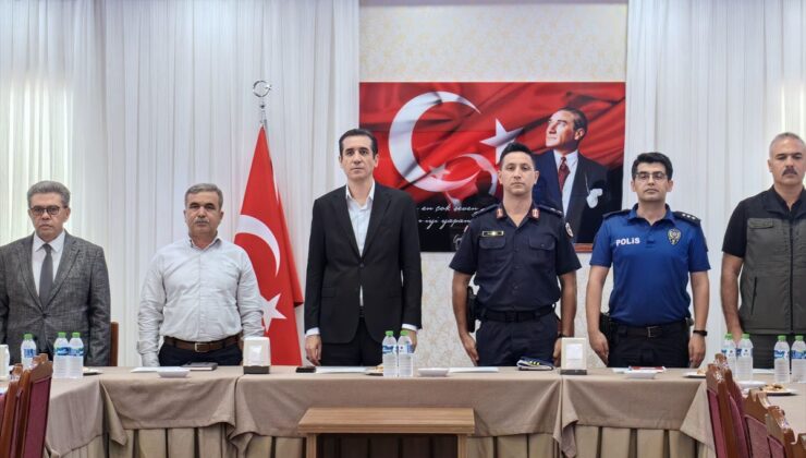 Bozyazı’da Okul Güvenliği Toplantısı