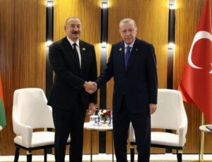 Cumhurbaşkanı Erdoğan, Aliyev İle bir araya geldi: Barış bölgeye can suyu olacak