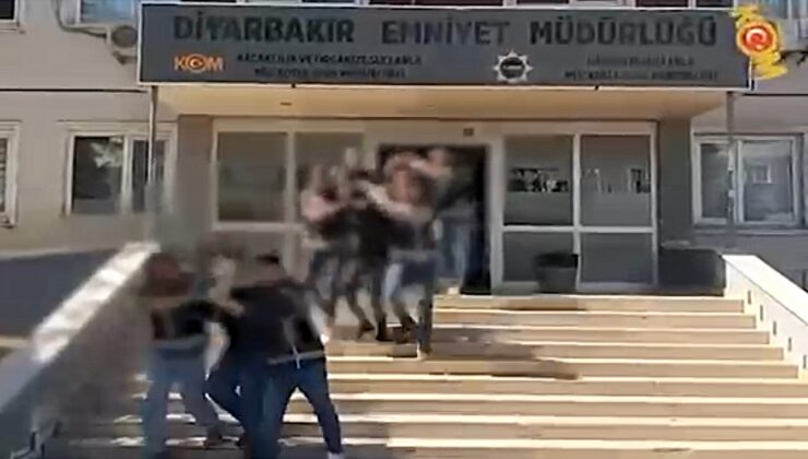 Diyarbakır’da suç örgütü operasyonunda 8 şüpheli tutuklandı