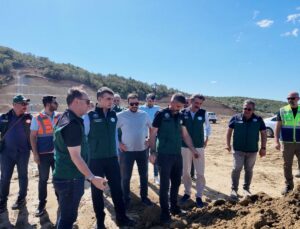 DSİ 11. Bölge Müdürü Yücegök’ten baraj inşaatlarında inceleme