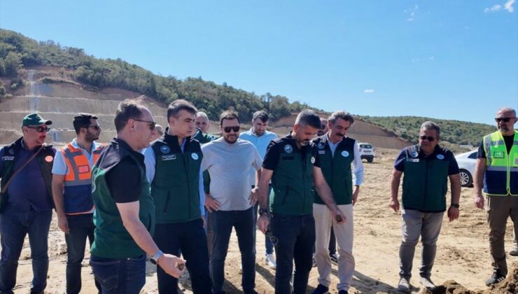 DSİ 11. Bölge Müdürü Yücegök’ten baraj inşaatlarında inceleme