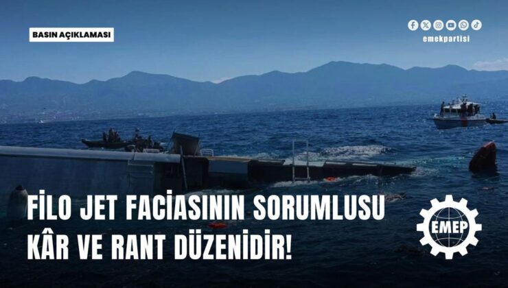 EMEP Lideri Aslan: İnsan Yaşamı Sermayenin Karından Değerlidir