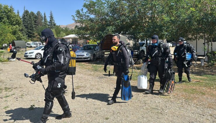 Hazar Gölü’ndeki Batık Şehirde Deprem Tahribatı