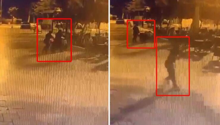 İzmir’de belediyeye ait kafeye motosikletli saldırı!