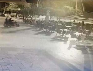 İzmir’de belediyeye ait kafeye silahlı saldırı! O anlar kamerada